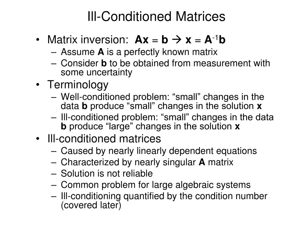 PPT Solution of Linear Systems of Equations Consistency Rank