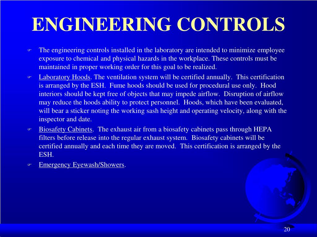 PPT LABORATORY SAFETY “Chemical Hygiene Training” PowerPoint