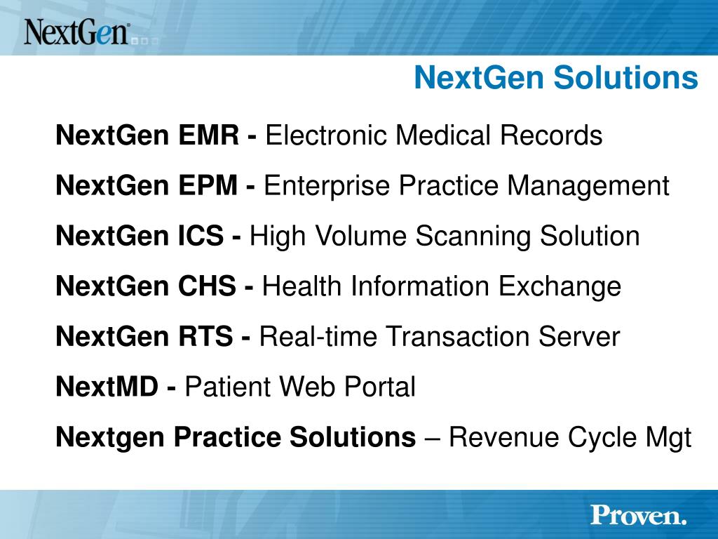 PPT NextGen Solutions PowerPoint Presentation, free download ID3296602