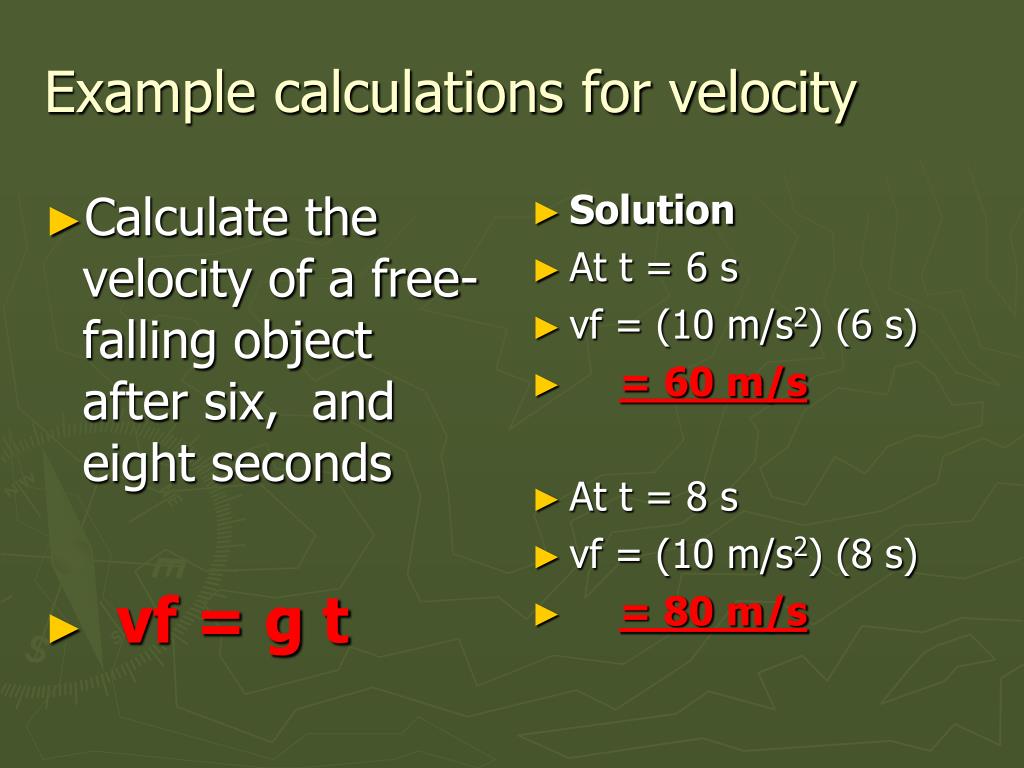 PPT Motion of a Freely Falling Body PowerPoint Presentation, free