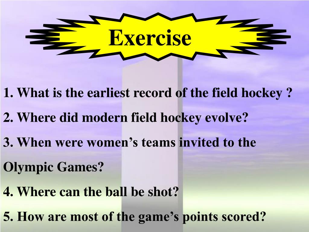 PPT Field Hockey PowerPoint Presentation, free download ID3299807