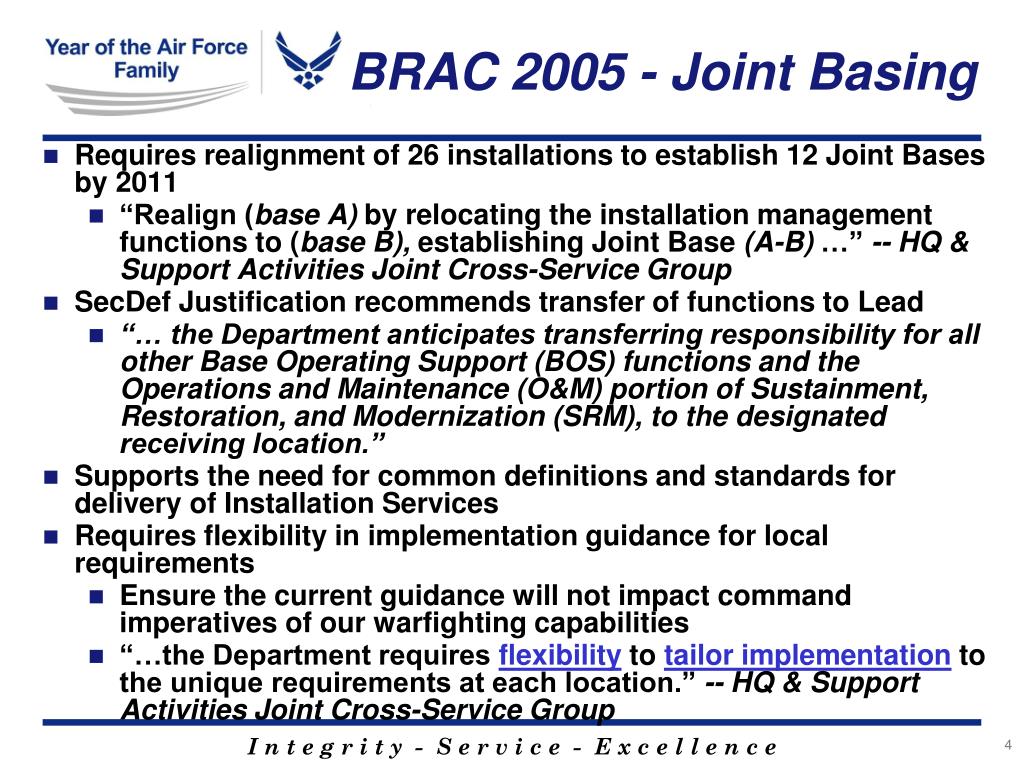 PPT Joint Basing Overview PowerPoint Presentation, free download ID3300349