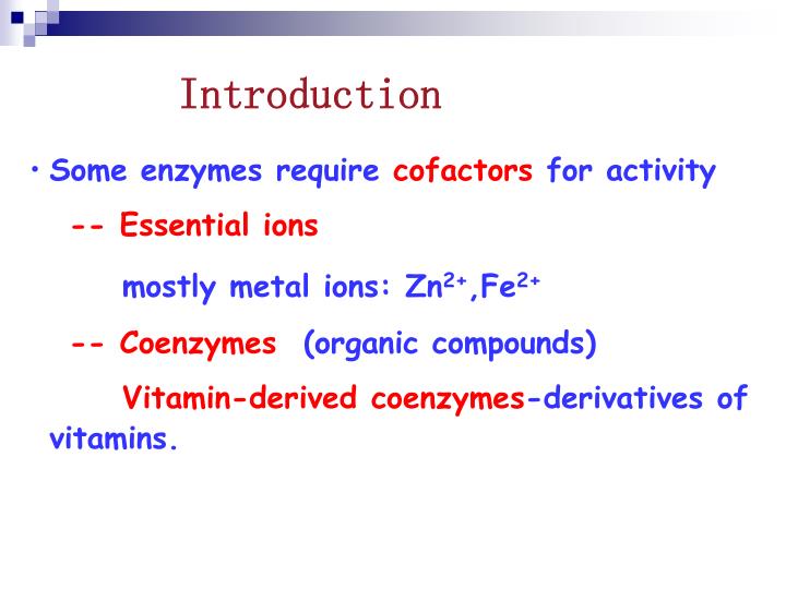 PPT Lecture 6 Vitamins and Coenzymes PowerPoint