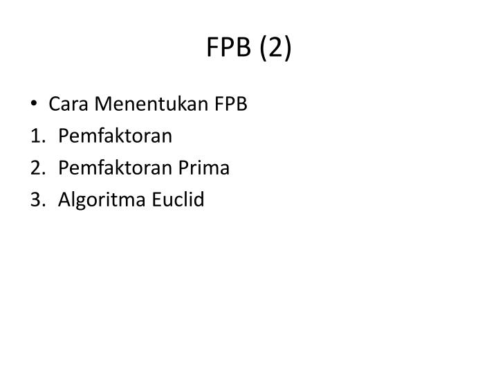 PPT FPB dan KPK PowerPoint Presentation ID3300496