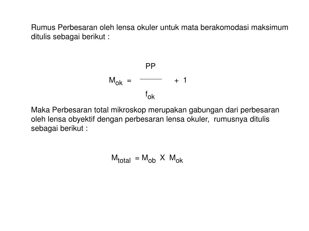 PPT MIKROSKOP PowerPoint Presentation, free download ID3300551(04)