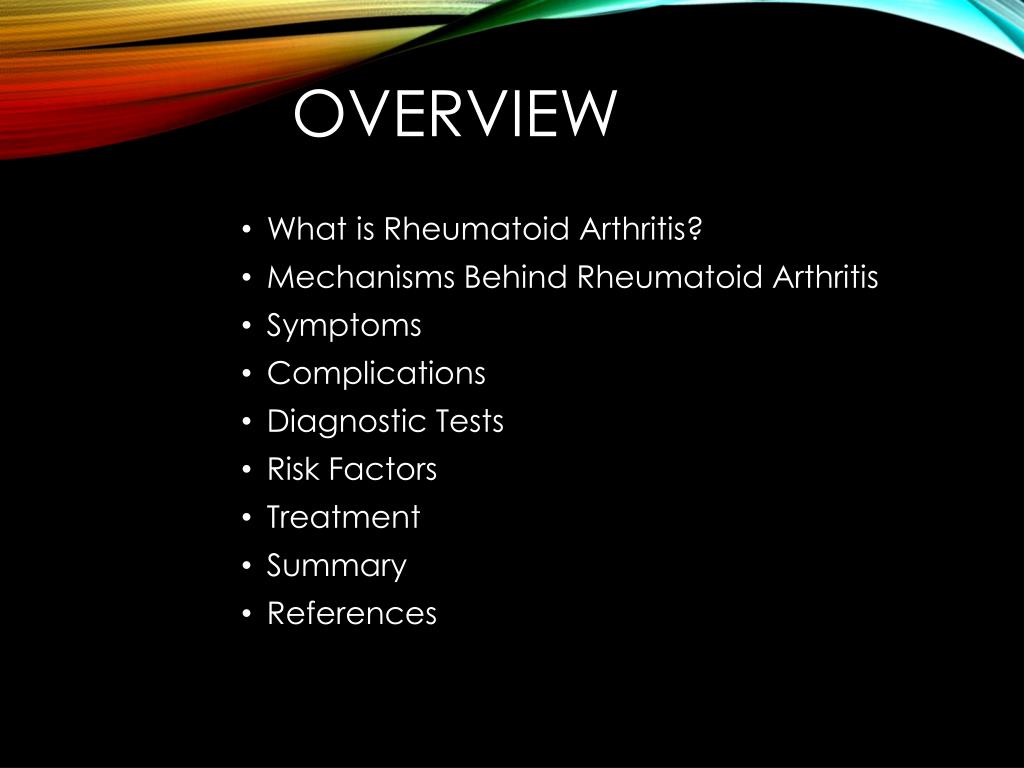 PPT Rheumatoid Arthritis PowerPoint Presentation, free download ID