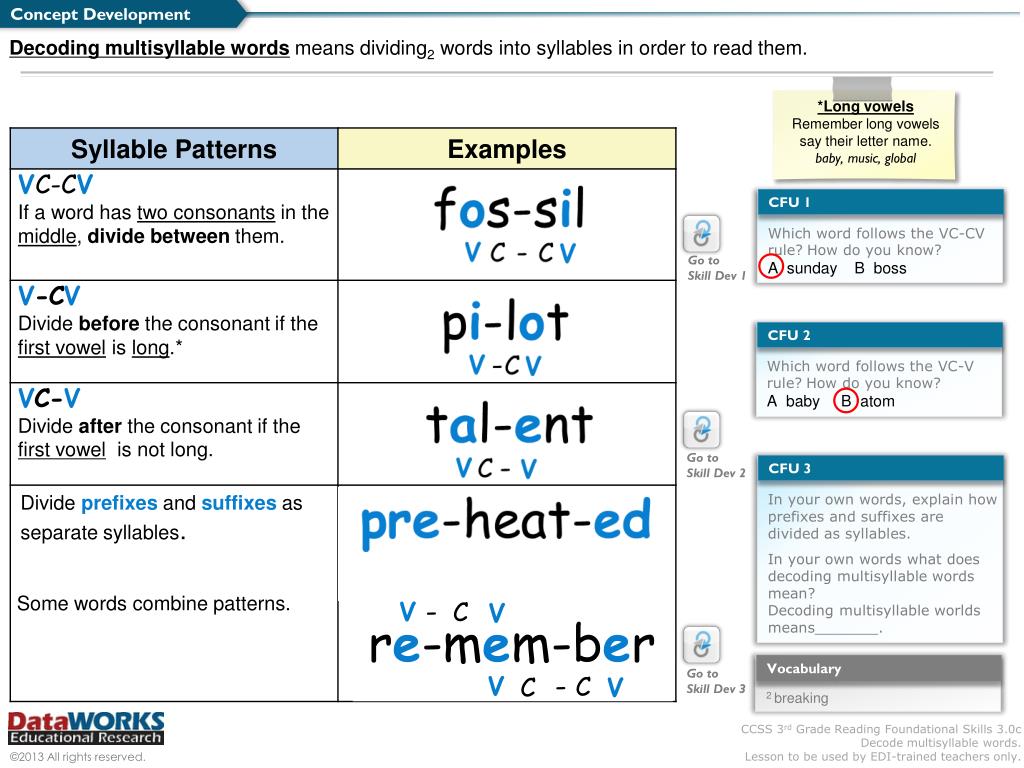 PPT What are we going to do? What does decode mean? Decode means