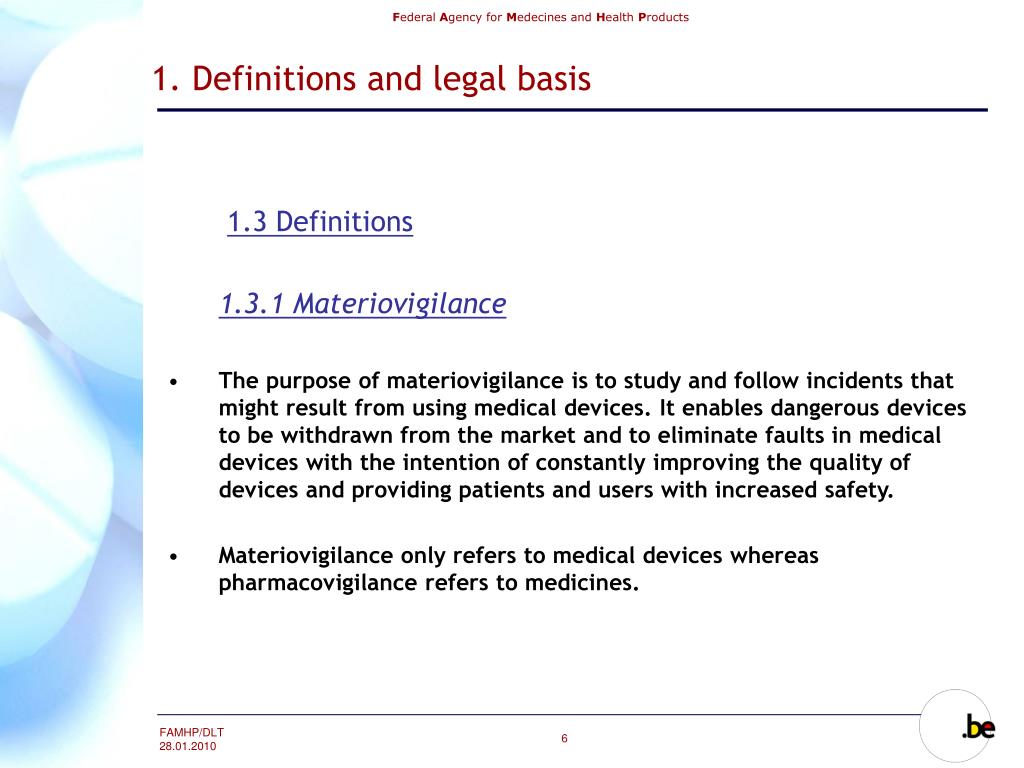 PPT Medical Device Vigilance PowerPoint Presentation, free download