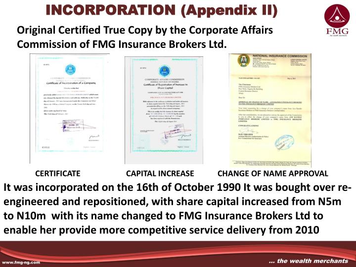 PPT FMG INSURANCE BROKERS LTD PowerPoint Presentation ID3302234