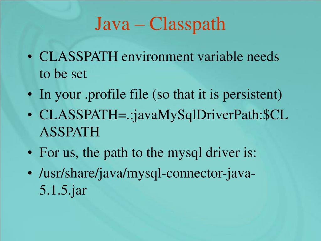 PPT Java Database access PowerPoint Presentation, free download