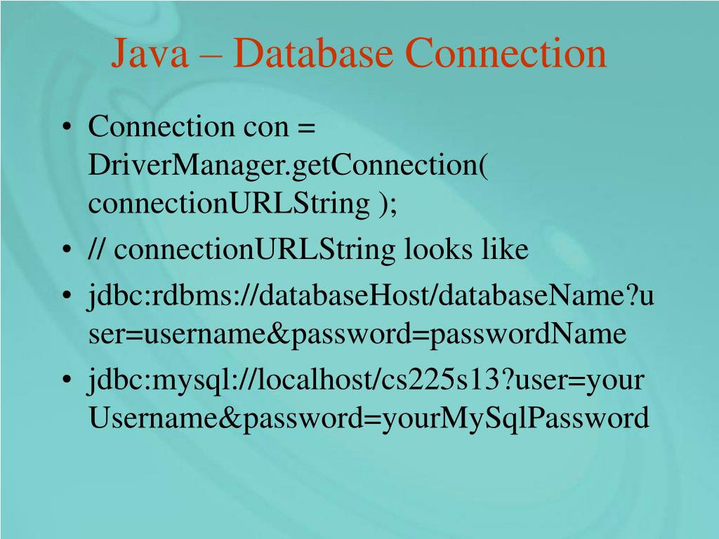 PPT Java Database access PowerPoint Presentation, free download ID3303848