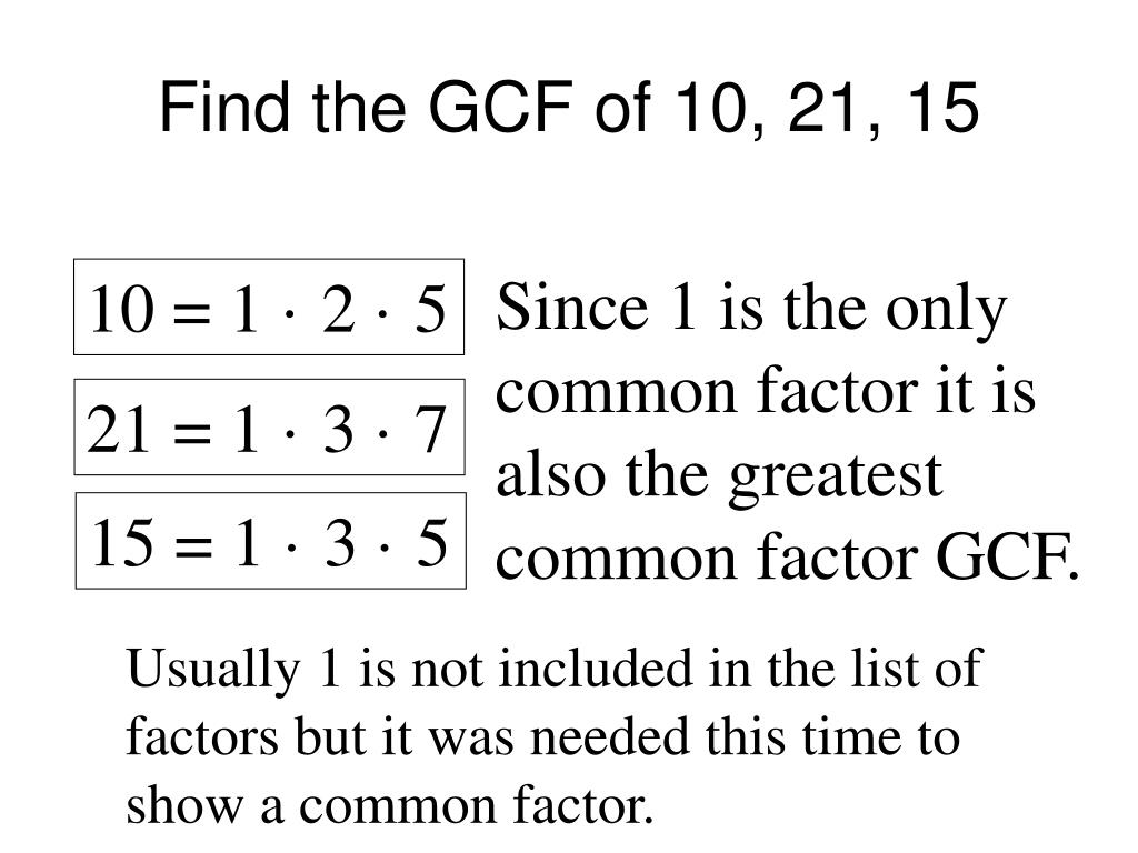 PPT Section The Greatest Common Factor and Factoring by Grouping