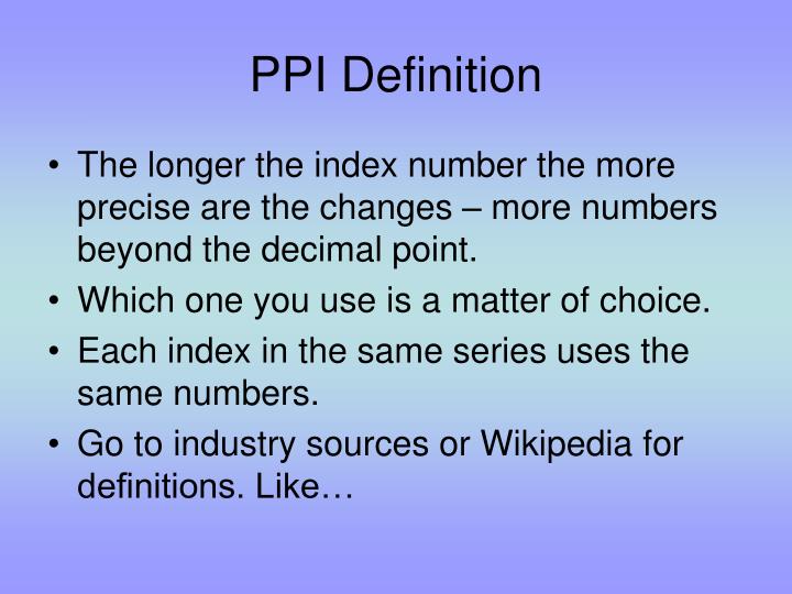 PPT Using Thirdparty Indexes to Evaluate Price Changes PowerPoint