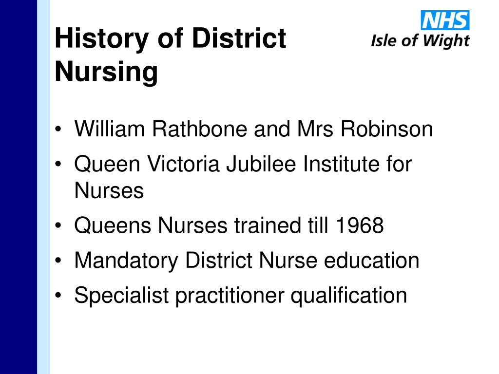 PPT The Role of the District Nurse in End of Life Care
