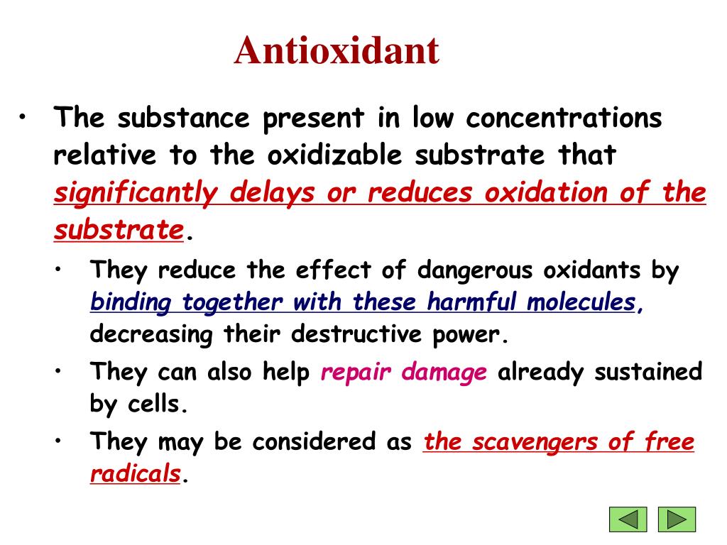 PPT Free Radicals and Antioxidants PowerPoint Presentation, free