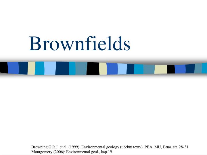 PPT Brownfields PowerPoint Presentation, free download ID3306952