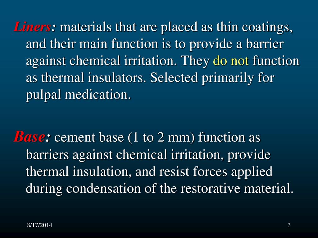 PPT Dental Cements PowerPoint Presentation, free download ID3307850