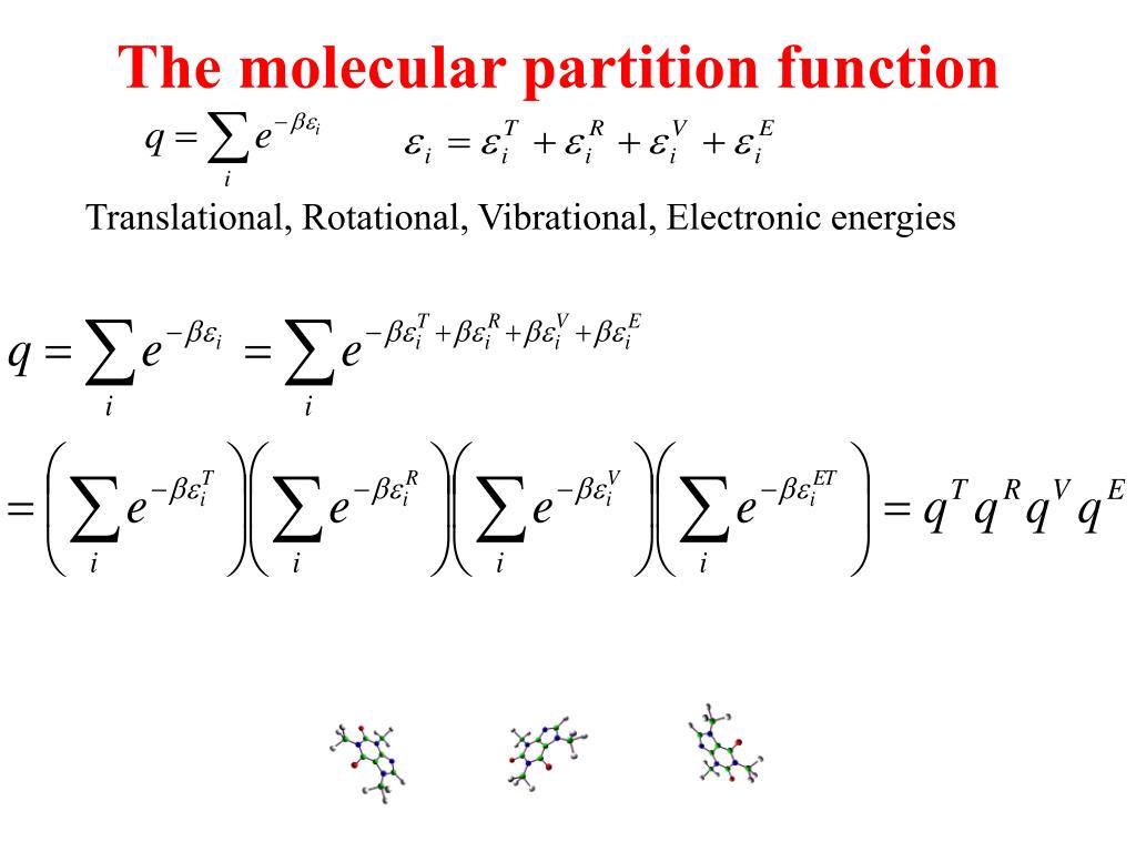 PPT Fundamental relations The thermodynamic functions The molecular