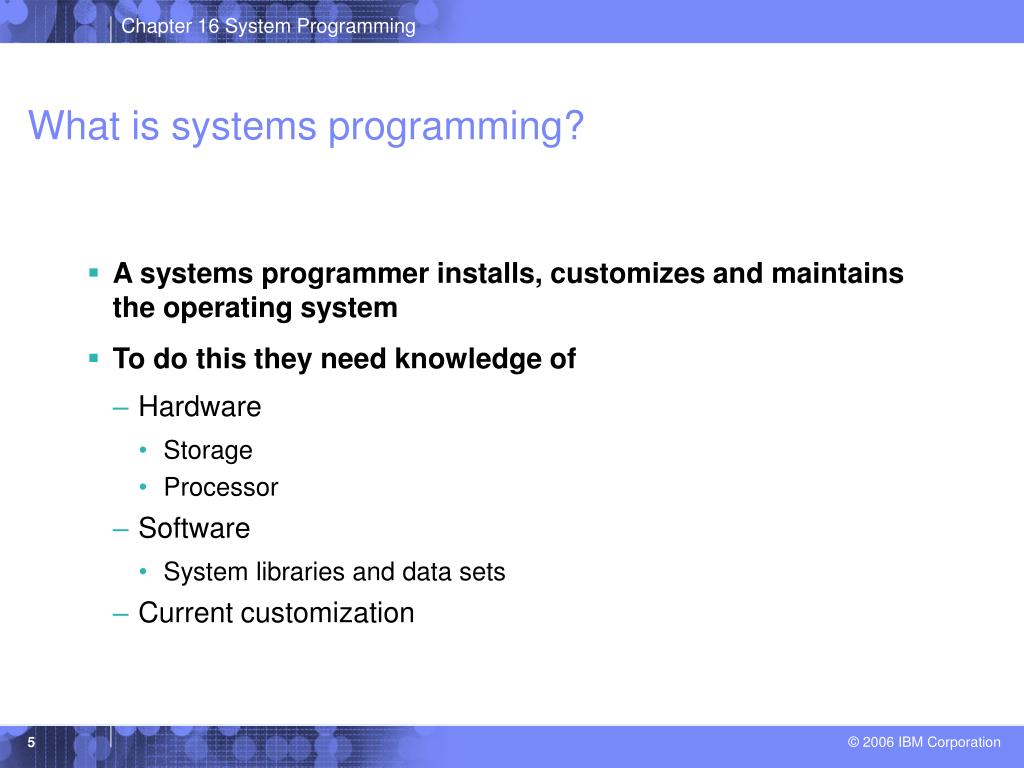 PPT Chapter 16 Topics in z/OS System Programming PowerPoint