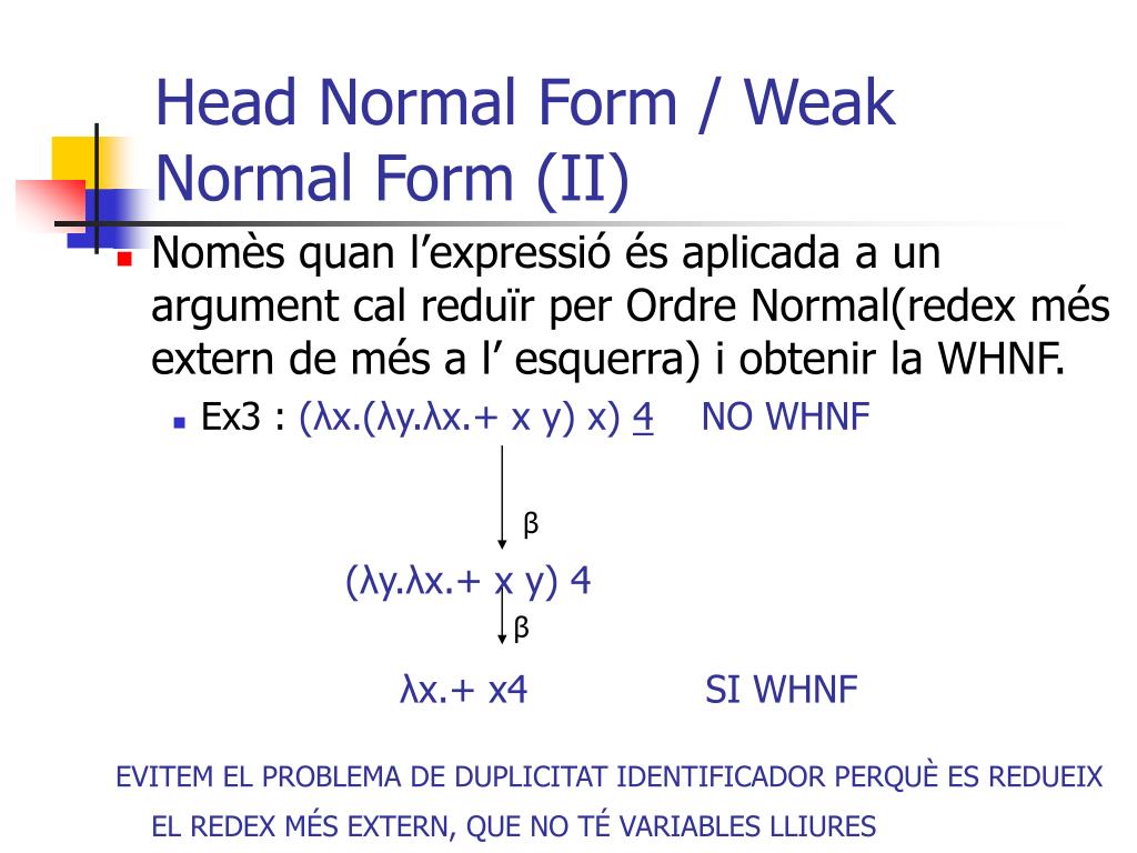 PPT Tipus Formes Normals i Pas de Paràmetres PowerPoint Presentation