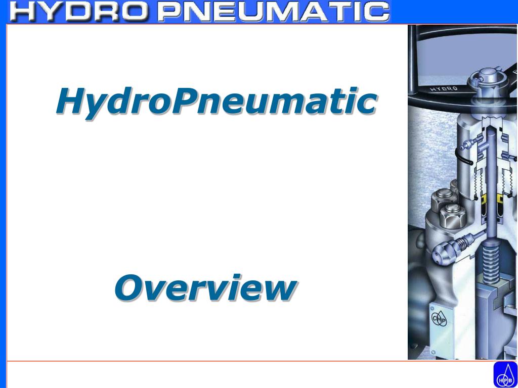 PPT HydroPneumatic PowerPoint Presentation, free download ID3311397