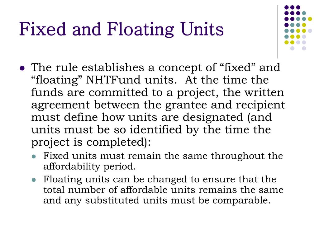 PPT The National Housing Trust Fund Proposed Regulations PowerPoint