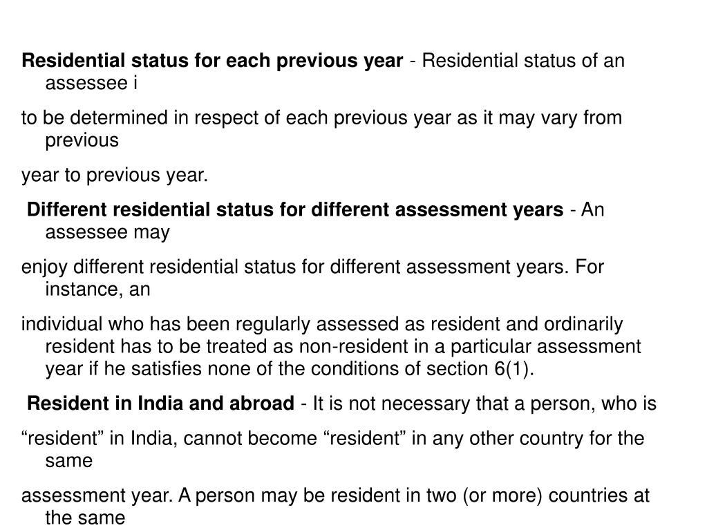 PPT RESIDENTIAL STATUS PowerPoint Presentation, free download ID
