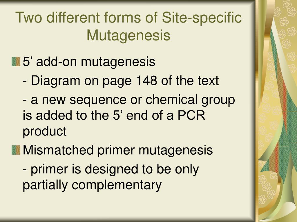 PPT DNA MethodMutagenesis PowerPoint Presentation, free