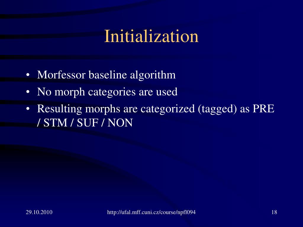 PPT Unsupervised Morphemic Segmentation PowerPoint Presentation, free