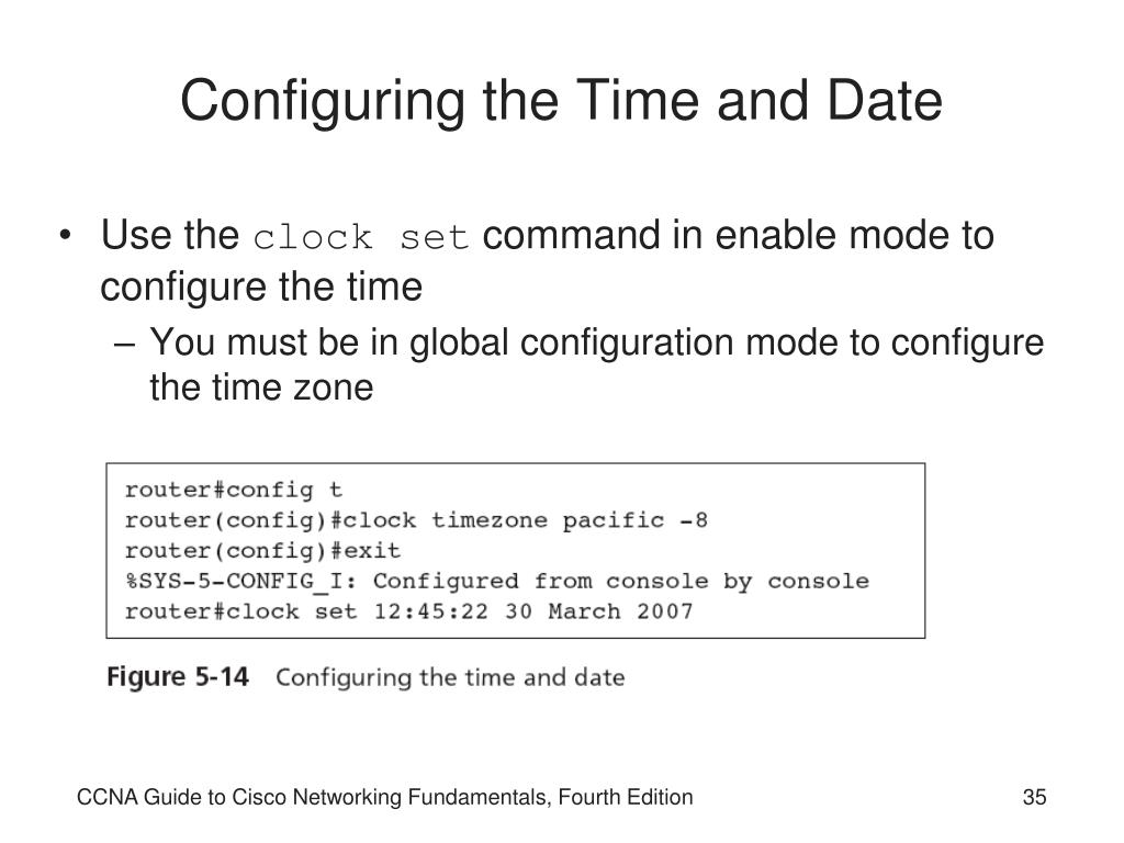PPT CCNA Guide to Cisco Networking Fundamentals Fourth Edition PowerPoint Presentation ID