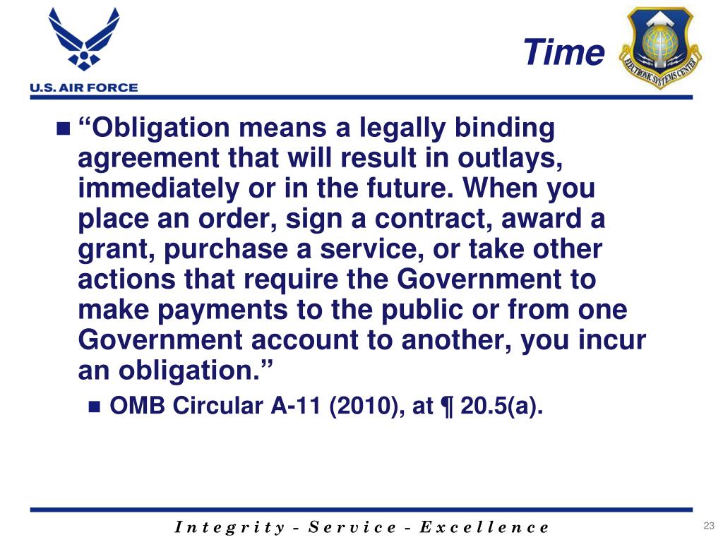 PPT The Antideficiency Act PowerPoint Presentation ID3321134