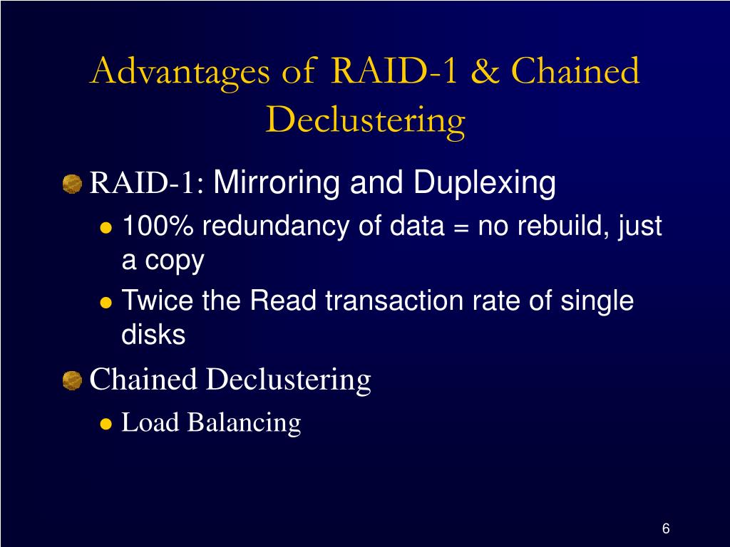 PPT RAIDx A New Distributed Disk Array for I/OCentric Cluster