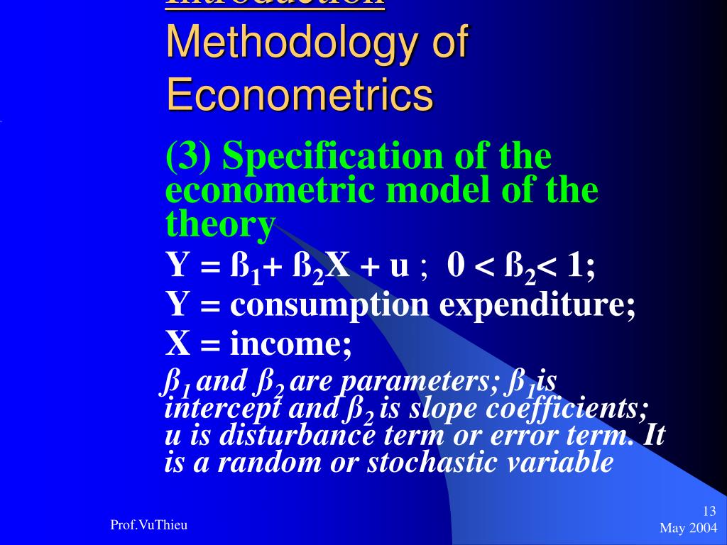 PPT Basic Econometrics PowerPoint Presentation, free download ID