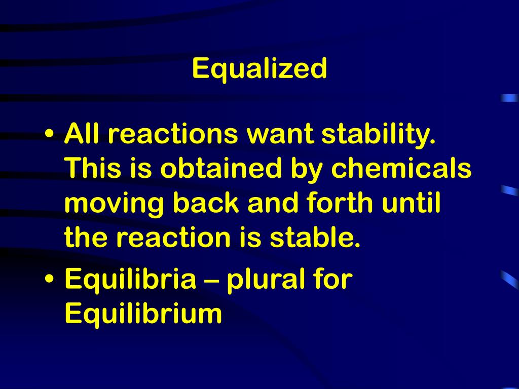 PPT Chemical Equilibrium PowerPoint Presentation, free download ID