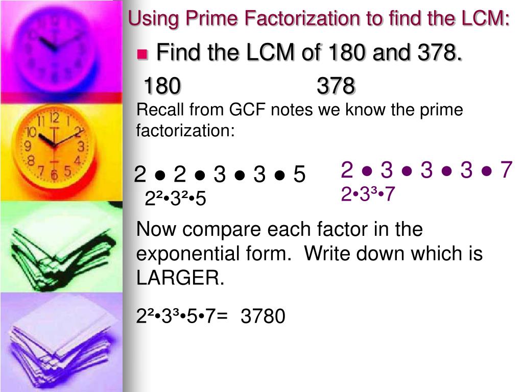 PPT Greatest Common Factor (GCF) PowerPoint Presentation, free