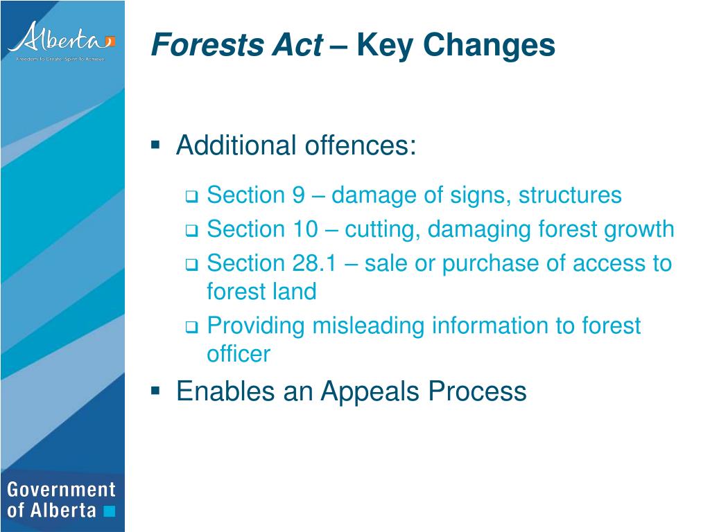 PPT Alberta Land Stewardship Act & Related Amendments to Public
