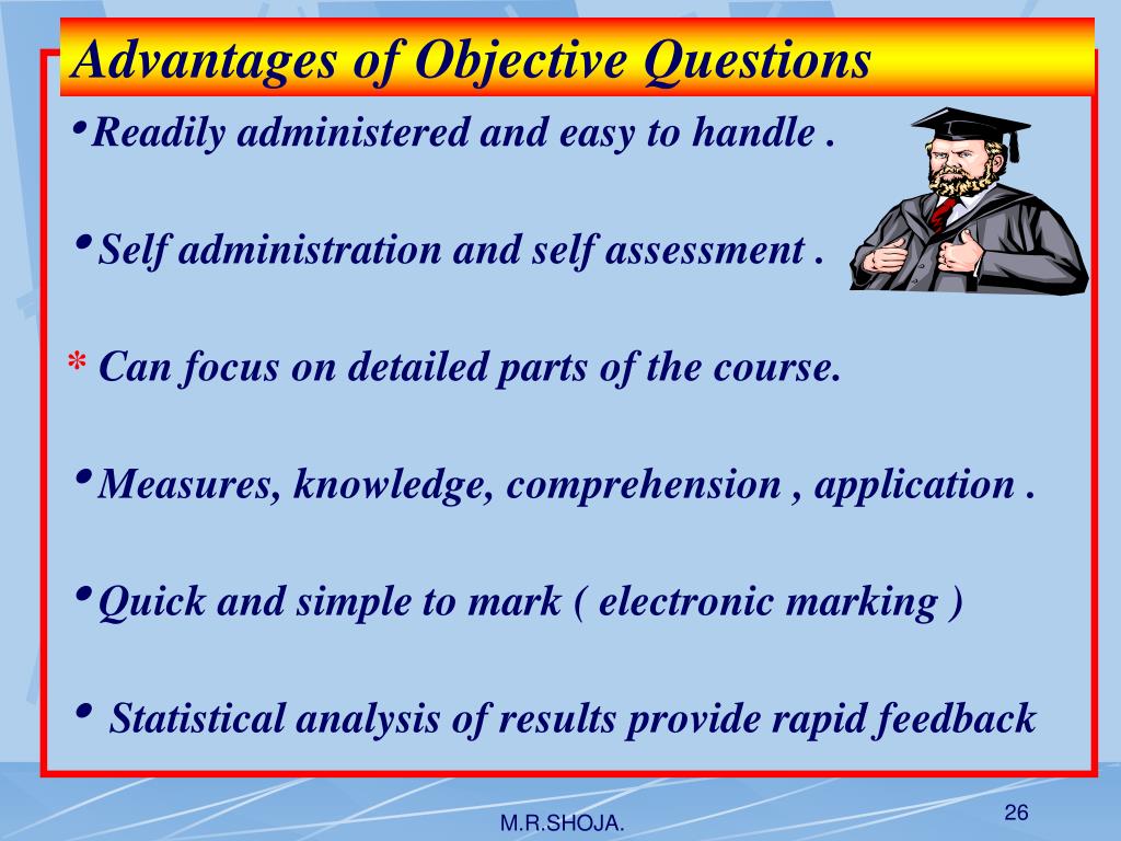PPT Objective Evaluation PowerPoint Presentation, free download ID