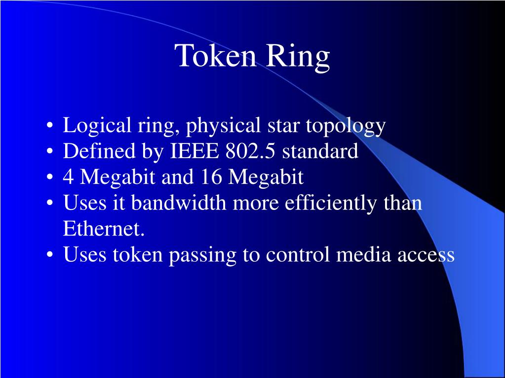 PPT Lesson 14. Token Ring PowerPoint Presentation, free download ID