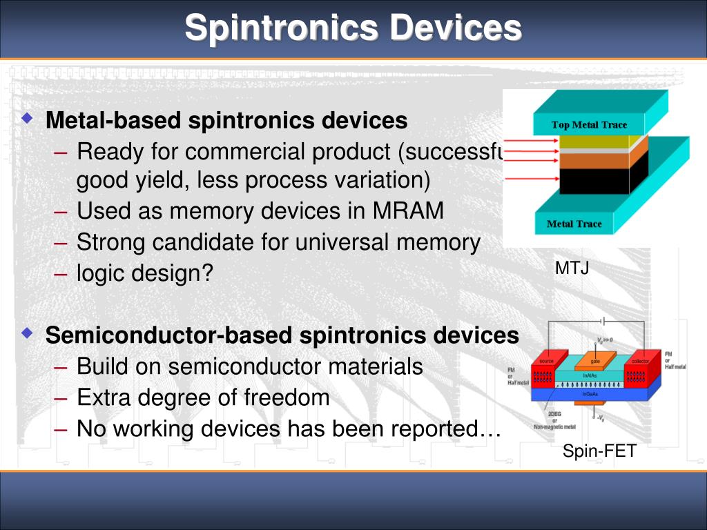 PPT Literatures Review About Spintronics PowerPoint Presentation