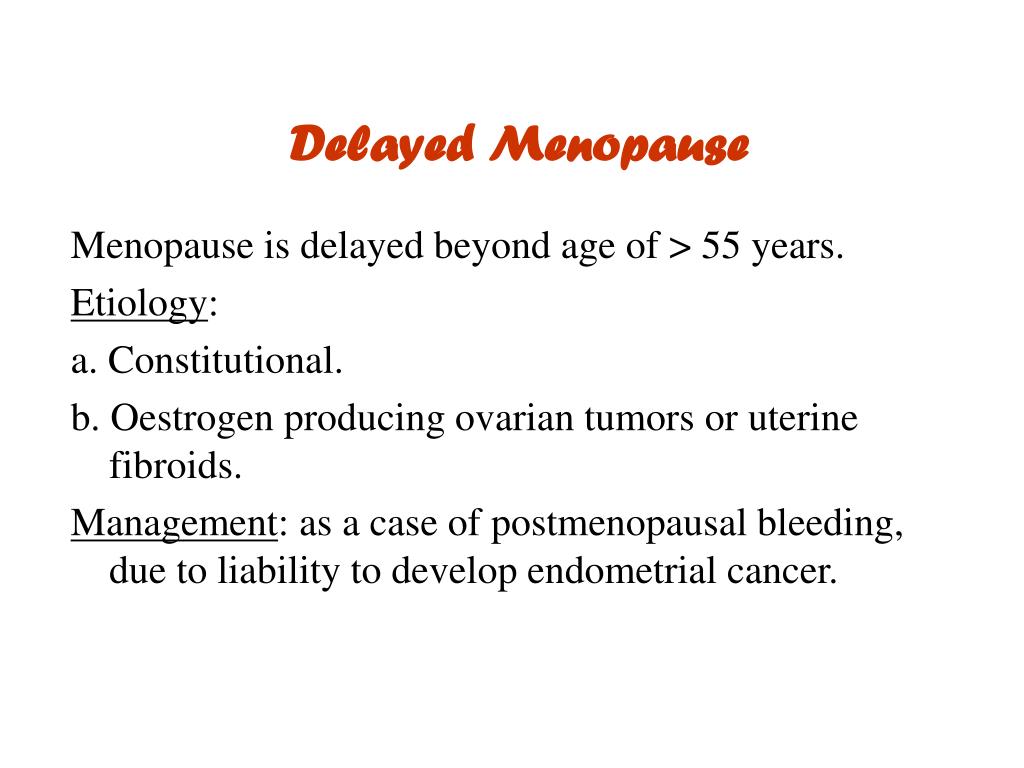 PPT MENOPAUSE PowerPoint Presentation, free download ID3337162