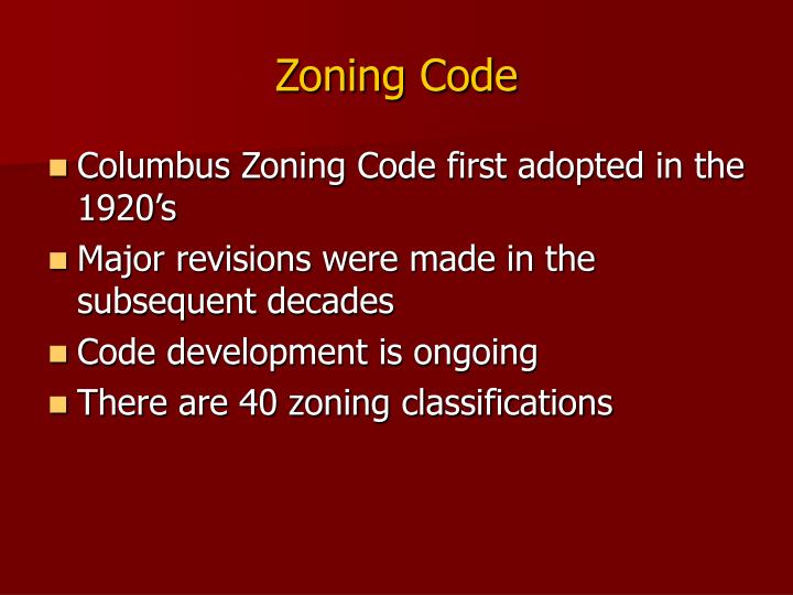 PPT Zoning Basics PowerPoint Presentation ID3337615