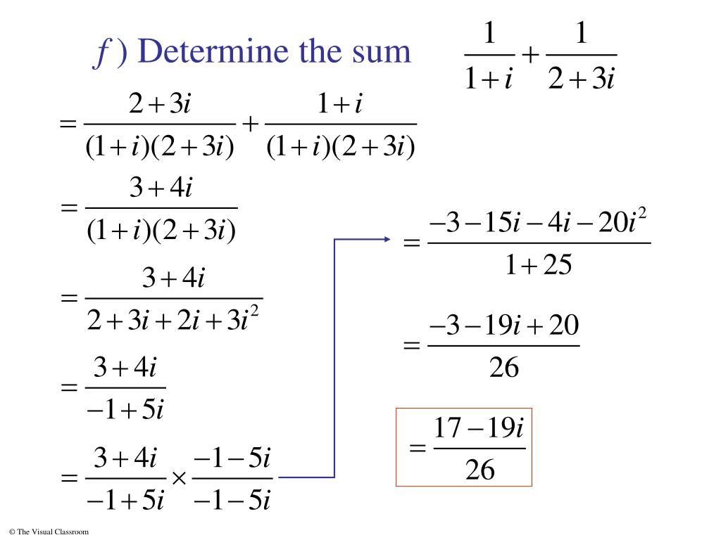 PPT Dividing Complex Numbers PowerPoint Presentation, free download