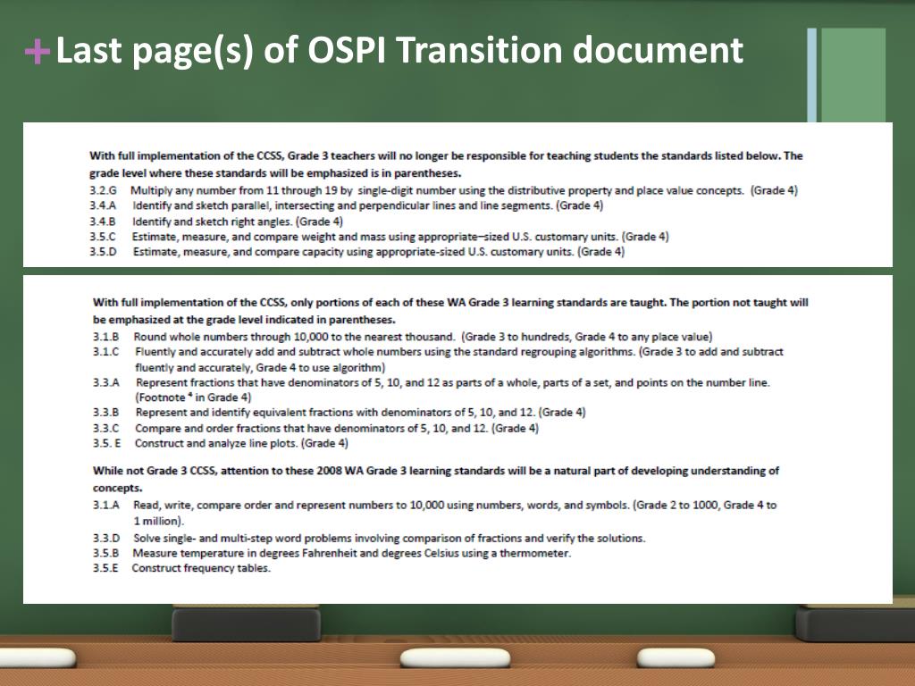 PPT Putting the Common core State standards for mathematics into