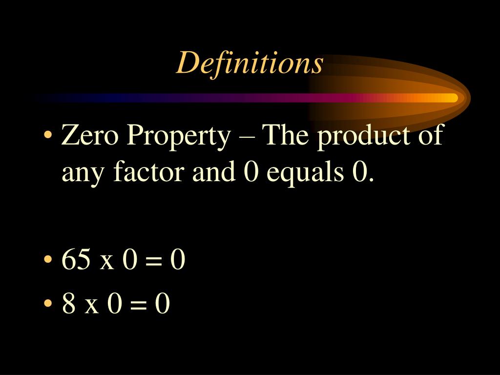 PPT Properties of Multiplication PowerPoint Presentation