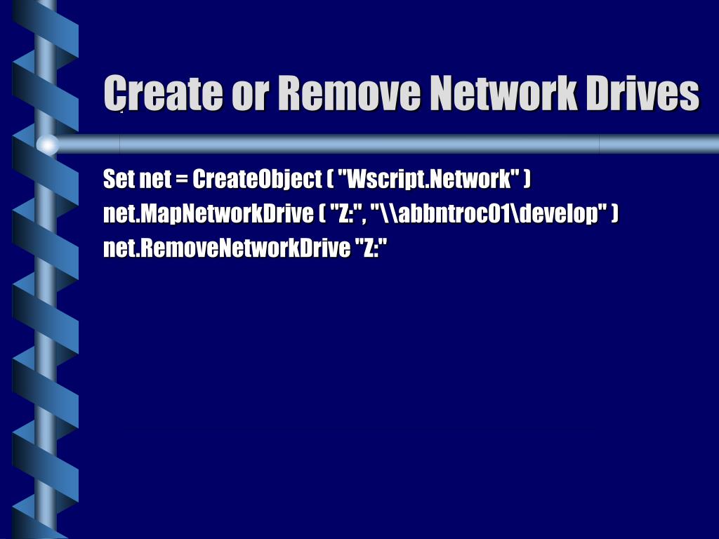 PPT Windows Scripting Host PowerPoint Presentation, free download