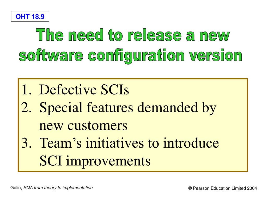 PPT Software configuration, software configuration items and software