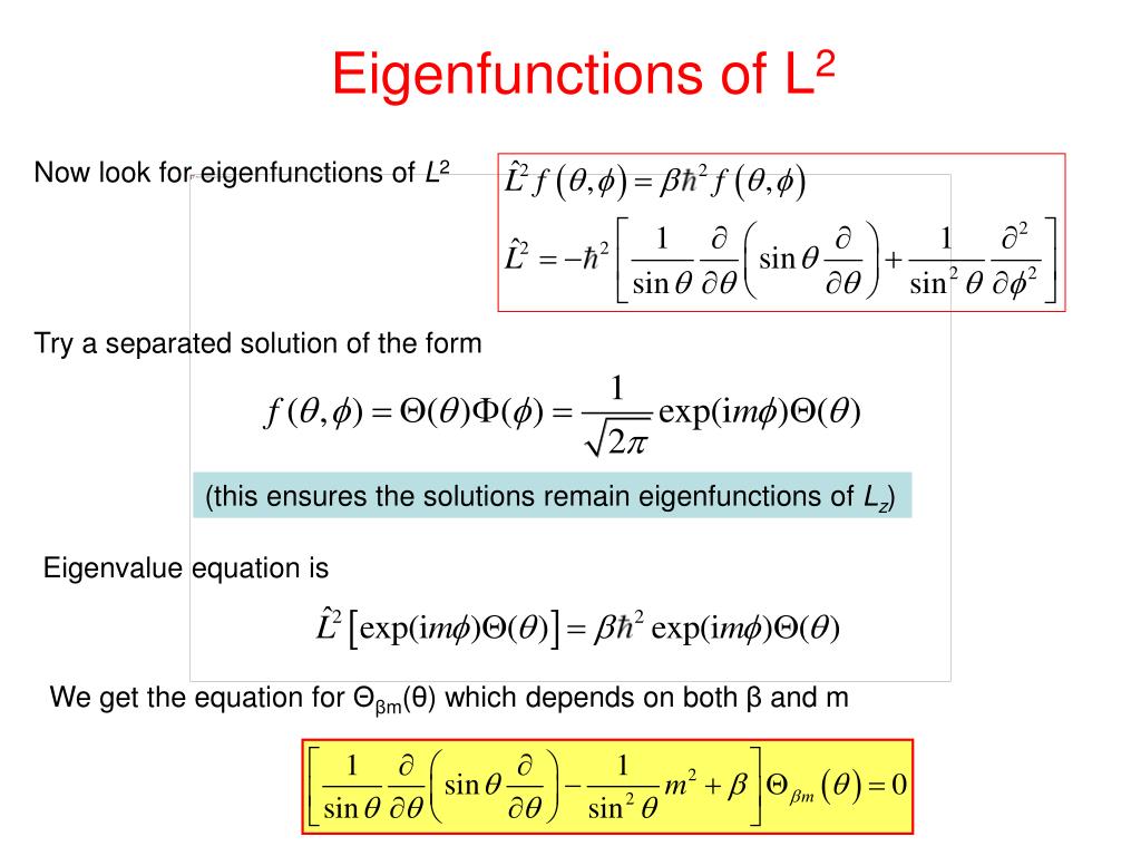 PPT Angular momentum in quantum mechanics PowerPoint Presentation