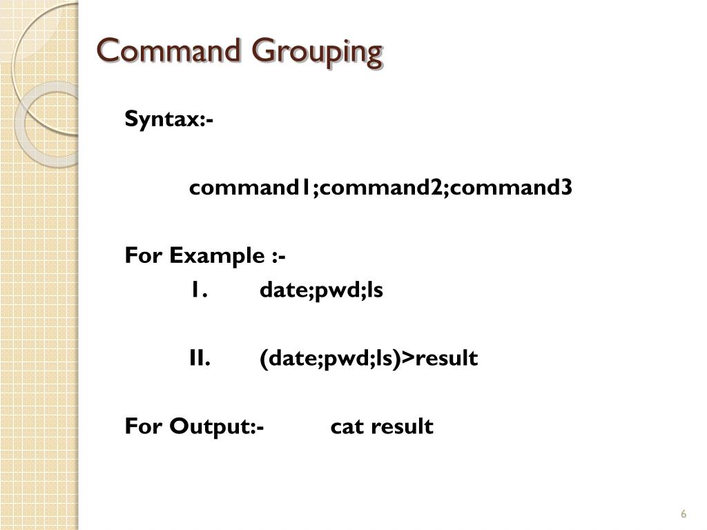 PPT INTRODUCTION TO SHELL SCRIPT & AWK PROGRAMMING PowerPoint