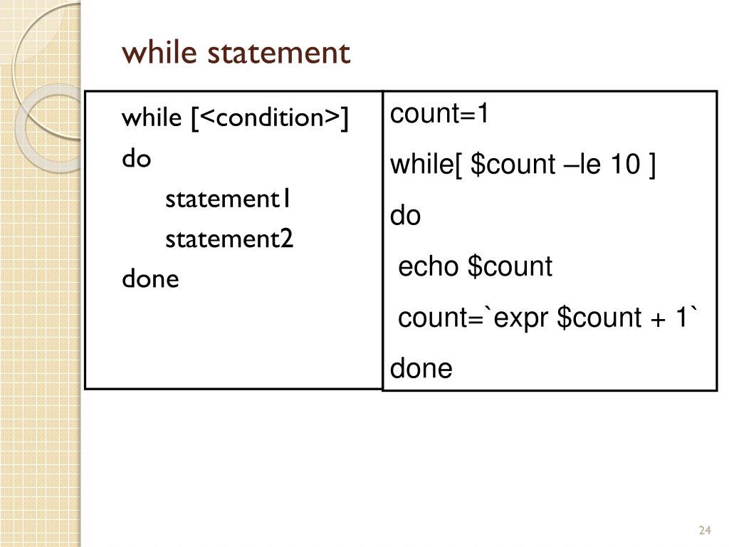 PPT INTRODUCTION TO SHELL SCRIPT & AWK PROGRAMMING PowerPoint