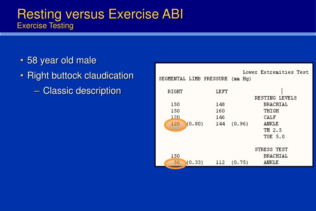 PPT The Ankle Brachial Index Measurement, Calculation, and